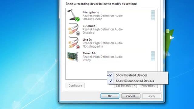 Windows 7, recording live sound for *Realtek only* смотреть онлайн