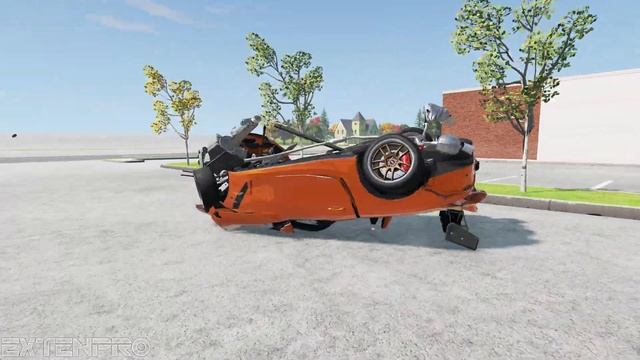 BeamNG.drive - Destructive Descent From Giant Pipes For Cars смотреть онлайн