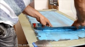 "Эпоксидная Венецианская штукатурка" в душевой.