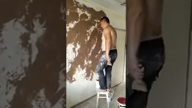 Венецианская штукатурка из акриловой шпаклевки, мой личный опыт! Открываю секреты!