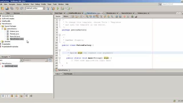 Patron Factory en Java смотреть онлайн