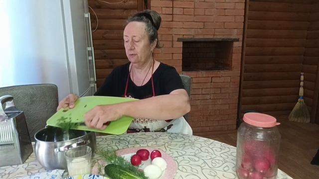 Холодник из щавеля.