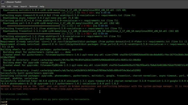 Doxxer-Toolkit Heramienta Para Hacking