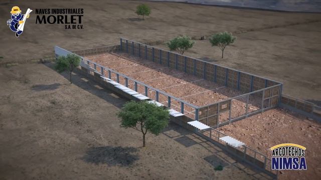 SIMULACIÓN 3D CONSTRUCCIÓN ARCOTECHO