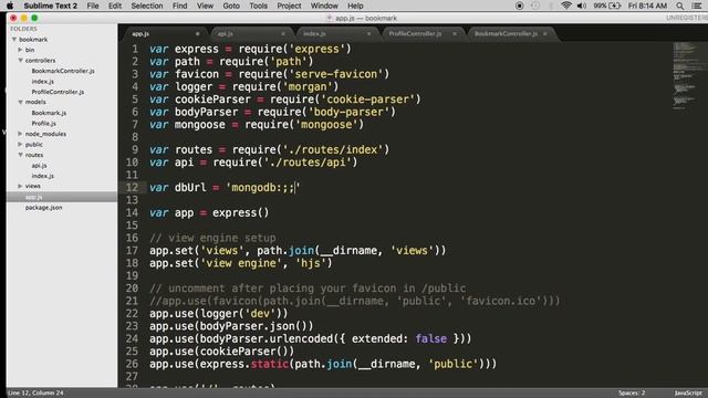 1. Bookmarking Site - API Configuration смотреть онлайн