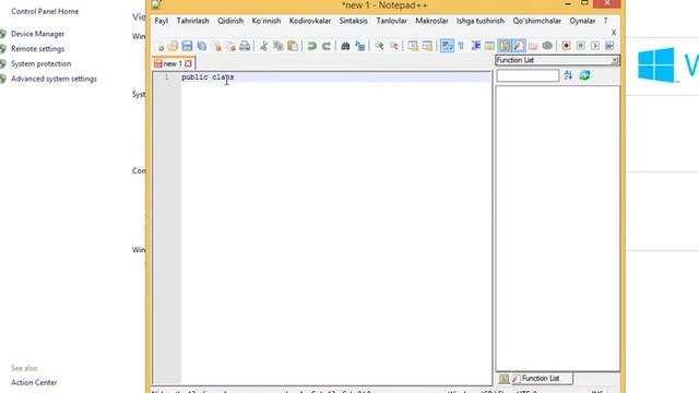 1. Java JDK ni o'rnatish va cmd bilan bog'lash смотреть онлайн