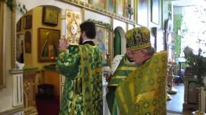 Малый вход на Литургии в день пресвятой Троицы. Неделя 8-я по Пасхе.