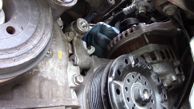 How to replace alternator decoupler on Dodge Avenger (Fix loud engine noise!) смотреть онлайн
