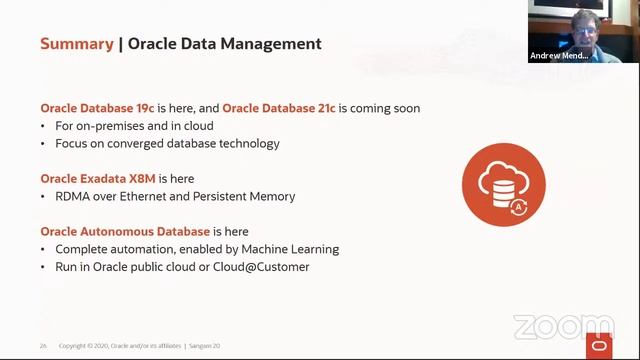 Oracle Data Management Strategy & Introducing the Next Database Release смотреть онлайн