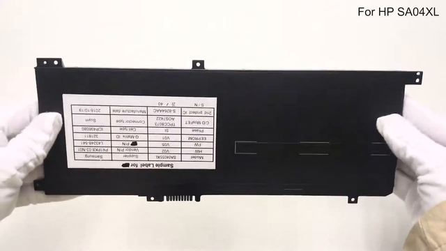 Battery for HP SA04XL 15.4V 55.67Wh 4 Cells смотреть онлайн