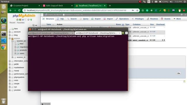 Laravel E-commerce Project #11 Cart Table смотреть онлайн