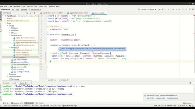 Урок 15. Регистрация пользователей (Формы angular + Api) Django/django rest framework смотреть онлайн