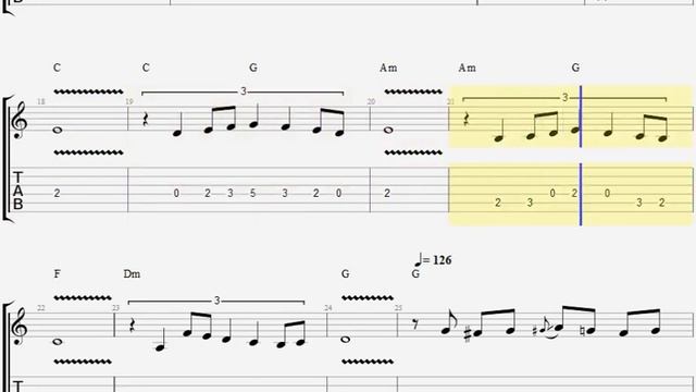Spanish Tango TAB - guitar instrumental tabs (PDF + Guitar Pro) смотреть онлайн