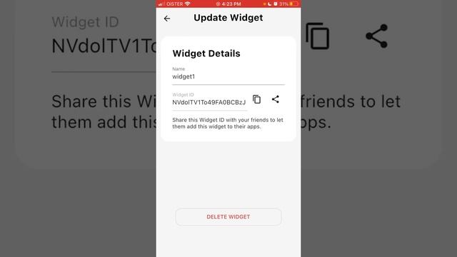 How to DELETE WIDGET in Widgetshare app? смотреть онлайн