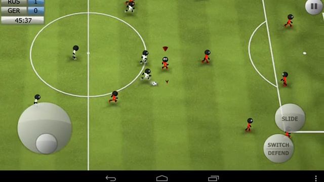 Играем в Stickman Soccer 2014 смотреть онлайн
