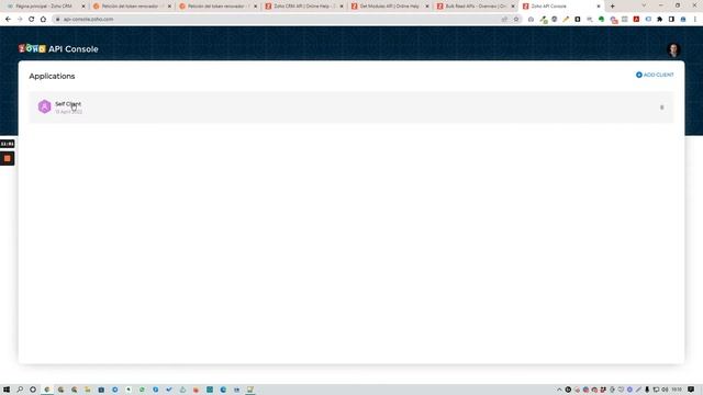 Crear un token en el API Zoho CRM y probarlo con Postman смотреть онлайн