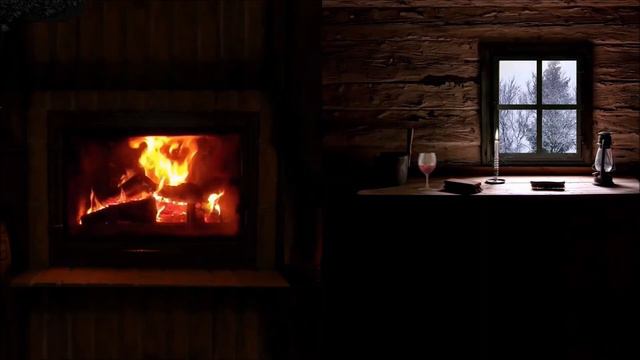 2 Hours Soothing Piano, Soft Rain and firewood for easy bedtime sleep Miracle] смотреть онлайн