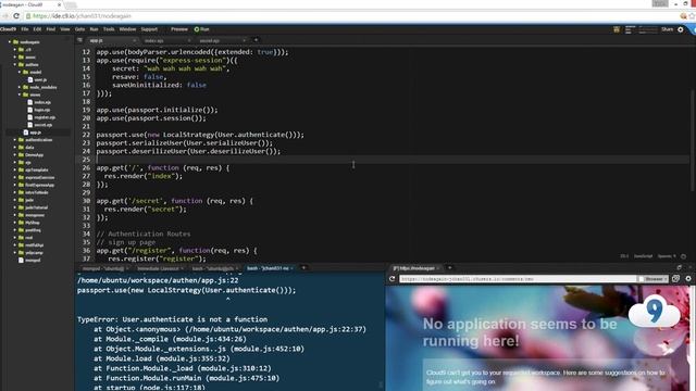 Javascript Tutorial - How To Create a Login with Nodejs смотреть онлайн