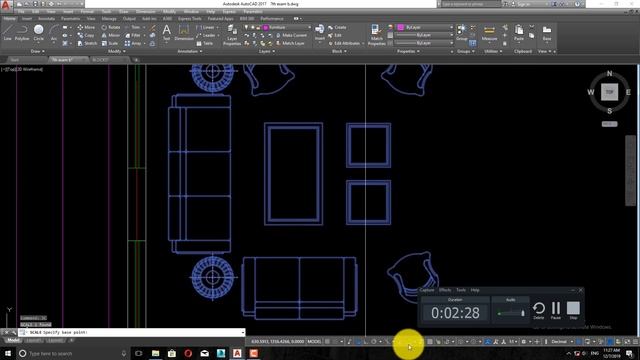 Autocad ( Blocks - Scale ) смотреть онлайн