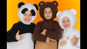 Три Медведя - МУЛЬТИМИР 2016 - Выступление Трех медведей для детей 4 июня 2016 года на ВДНХ в Москве