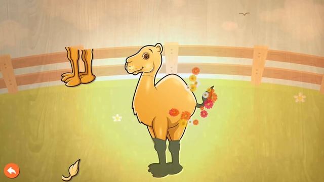 Baby Play Animal Puzzles - Real Video Of The Animals - Educational Game For Toddler