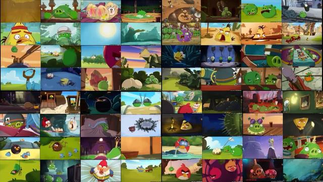 Angry birds toons. 64 серии сразу. Angry birds toons. 64 series at once. смотреть онлайн