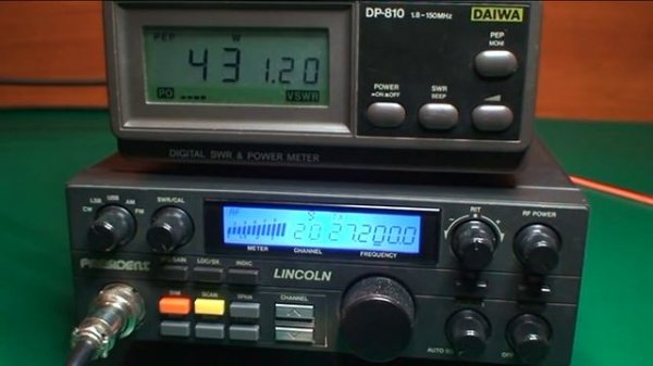 Tuning & Repair CB Radio President Lincoln # 2
