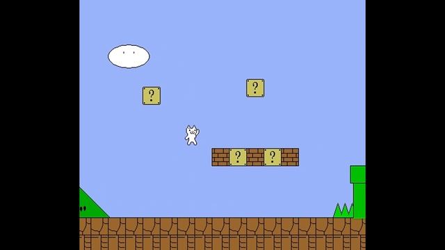 Необычные игры №1 - Cat Mario смотреть онлайн