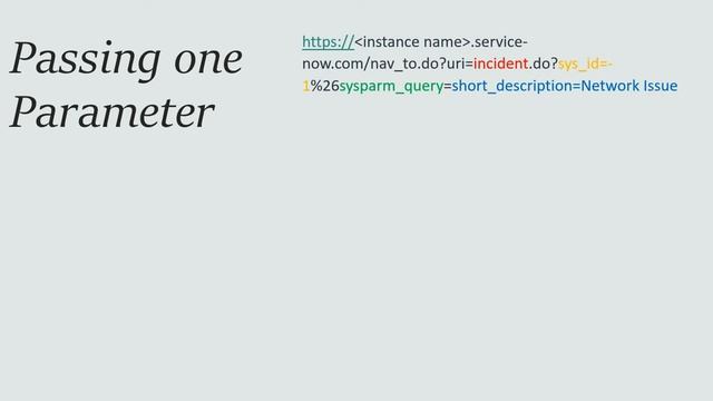 How to pass parameters for creation of a new record via URL in ServiceNow смотреть онлайн