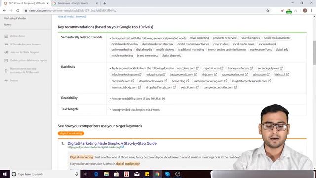 SEMrush Paid Tool - SEO Content Templates | (in Hindi) смотреть онлайн