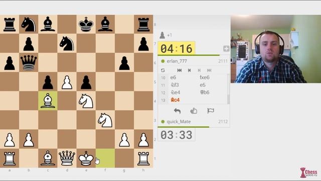 Победить за 30 ходов № 030. Модерн Бенони. Мат в центре доски