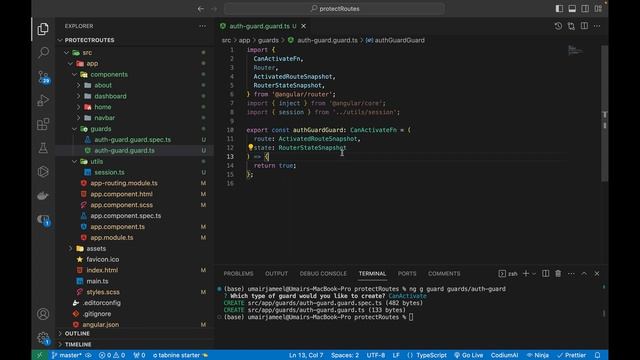 Angular 16 Tutorial - Protect Routes with Auth Guards #19 смотреть онлайн