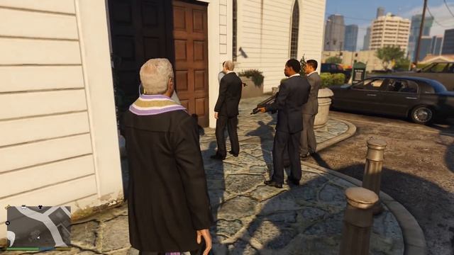 ПРИВЕТ ПРЕЗИДЕНТ в GTA 5! ПОКУШЕНИЕ НА СВАДЬБЕ! ПРИТВОРИЛСЯ СВЯЩЕННИКОМ! (МОДЫ ГТА 5) смотреть онлайн