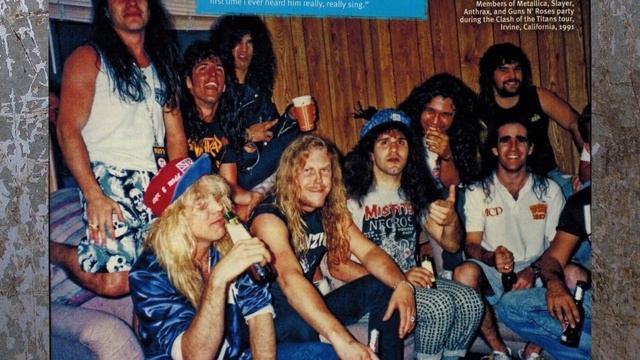 Как гулянка METALLICA и ANTHRAX помогла Кирку Хэммету с девушкой расстаться смотреть онлайн