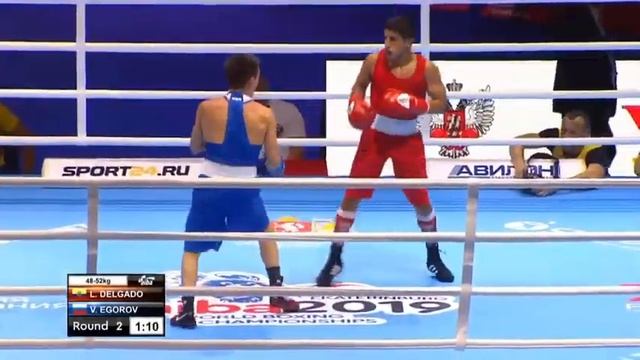 Василий Егоров первая победа России на ЧМ по боксу 2019