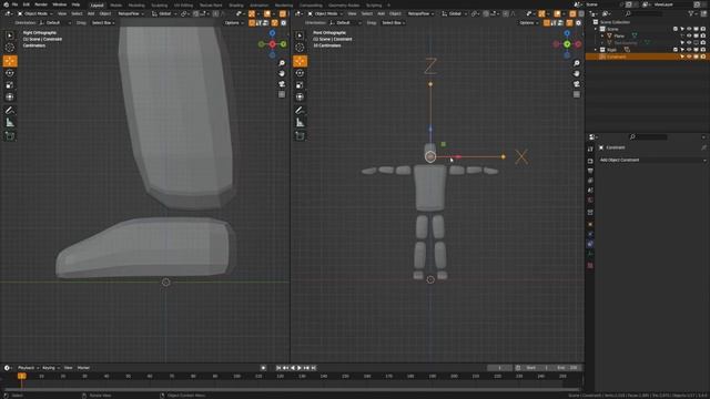 EASY Rag Doll Physics in Blender 3D! смотреть онлайн
