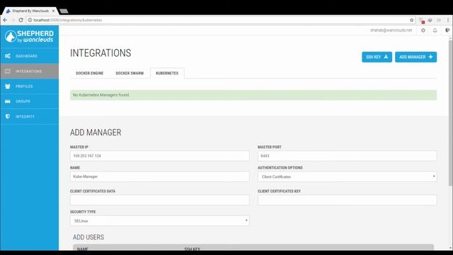 How to register Kubernetes on Shepherd смотреть онлайн