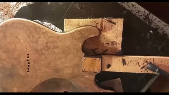 7-String Squier Custom Stratocaster - Timelapse FULL BUILD смотреть онлайн