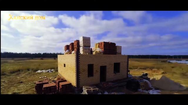 Кирпичная кладка стен дома | как идет стройка (таймлапс)
