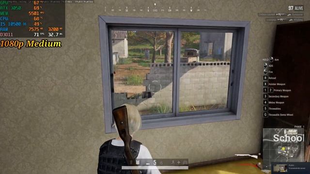 RTX 3050 + I5 10500H (40w) - PUBG PC Benchmarks in 2022 ! MSI GF63 Thin смотреть онлайн