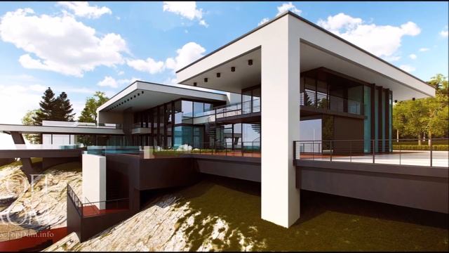 Лучшие загородные дома в стиле хай тек смотреть онлайн