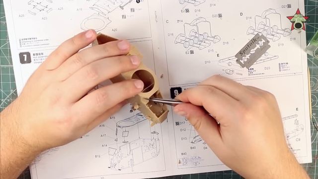 Сборка FT-17 от MENG 1/35. Часть V. Окончательная сборка корпуса. WIP FT-17 Meng P.V смотреть онлайн