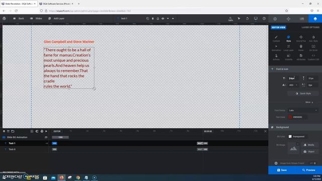 How to insert vertical text layer in Revolution Slider смотреть онлайн