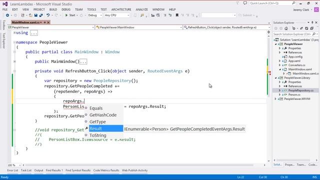 JeremyBytes - Lambdas & LINQ in C# - Part 1: Lambda Expression Basics смотреть онлайн