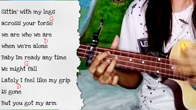 Tightrope - Zayn Ukulele Tutorial (easy chord+lyrics) смотреть онлайн