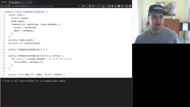 CS 125 Spring 2020: Fri 5.1.2020. More Generics смотреть онлайн