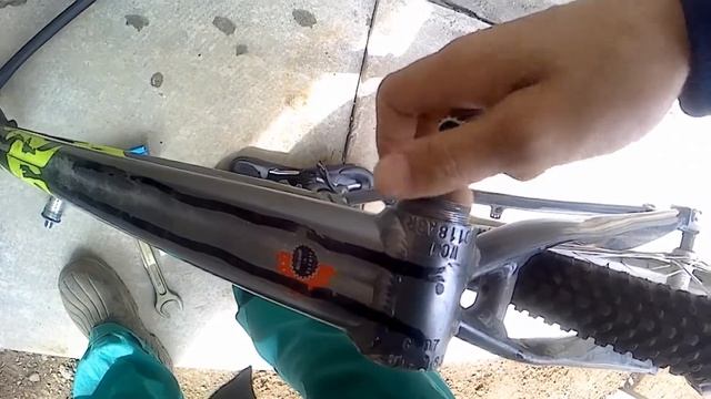 Замена картриджа-каретки на велосипеде,как выбрать длину картриджа. смотреть онлайн