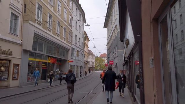 GRAZ AUSTRIA - Walking Tour 4K UHD смотреть онлайн