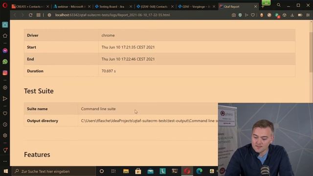Testautomatisierung Mit Open Source Tools (Selenium, Kubernetes) ➡️ DevOps, QTAF, Jira