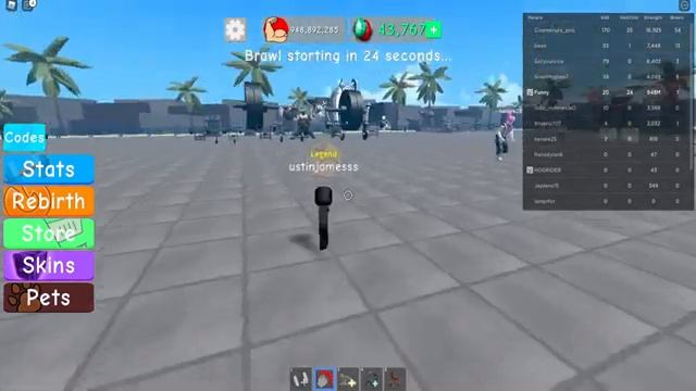 Weight Lifting Simulator 3?[OP] GET MILLION STRENGHT OR MORE? Roblox Script! смотреть онлайн